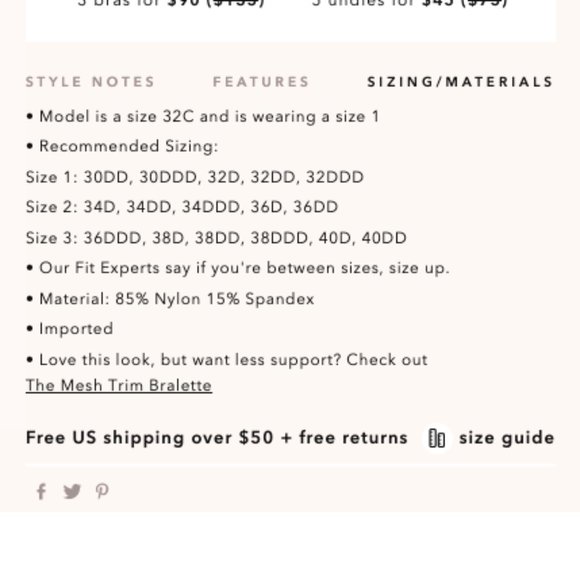 The Busty Bralette from Lively, in Toasted Almond - Picture 6 of 11